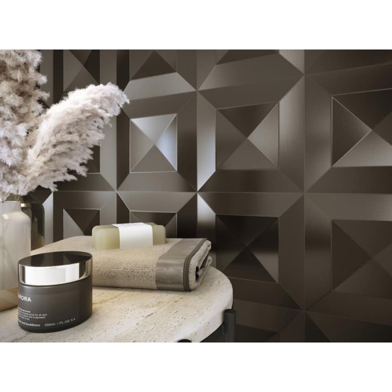 Πλακάκια σε χρωματισμούς οξειδωμένων μετάλλων