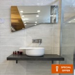 Πλακάκια σε χρωματισμούς οξειδωμένων μετάλλων