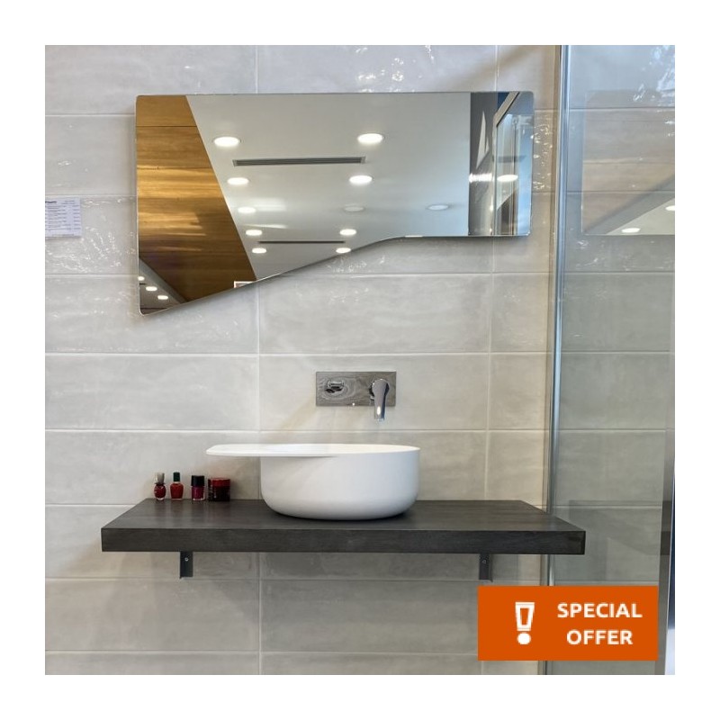 Έπιπλο μπάνιου κομπλέ χωρίς νιπτήρα, 100x50x5